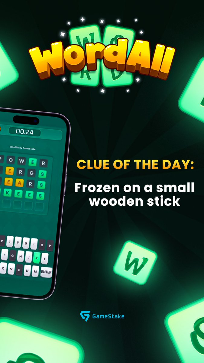 GameStake_'s tweet photo. Good luck! If you aren't playing WordAll already what are you waiting for? It's like Wordle but better! #wordall #wordle #gamestake https://t.co/ZMFxfQ63SQ
