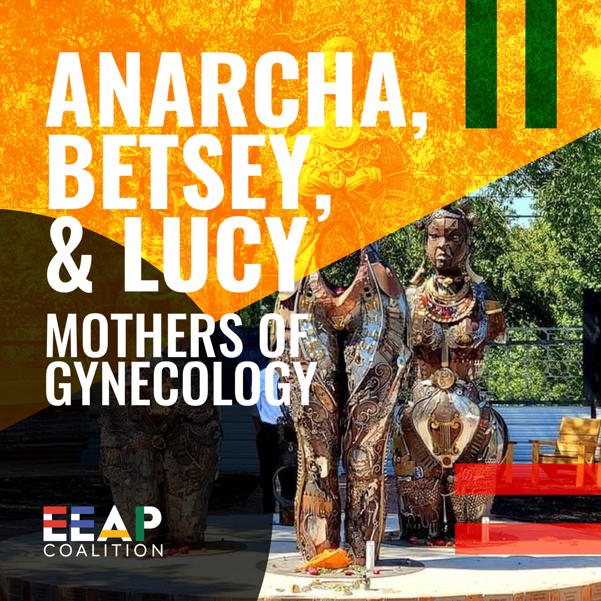 EEAPCoalition's tweet photo. Remember their names. In the 1840s, physician J. Marion Sims conducted cruel experiments on Black women without anesthesia. 

Learn about EEAPC’s Black studies curriculum for Pre-K-12 students in NYC public schools via the link in our bio.

#WHM #BWHM #EEAPC #BlackStudiesNYC https://t.co/TMn64dbJMO
