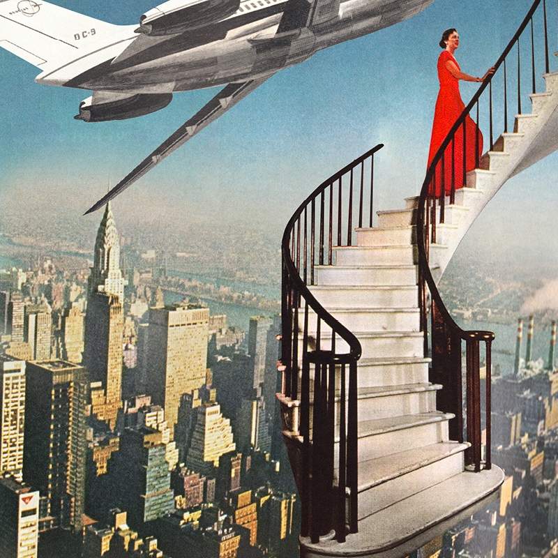 JoanSeedStudio's tweet photo. Can you imagine being that high?๐ My new collage is inspired by one of my many dreams where heights and gravity are a non issue.๐ธSending you love ๐ xJS
#JoanSeed #GrowsAnywhere #acrophobia https://t.co/fQldF3mHiO
