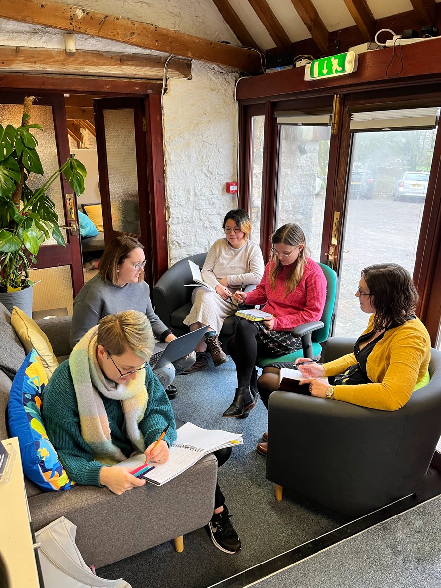 Amperative's tweet image. A quick snap of some of our creative team this week chatting about all the exciting brand and design projects we have in the works, and let me tell you, they are absolutely smashing it! Can't wait to share our new project with you all soon! 🎨 #creativeteam #designprojects