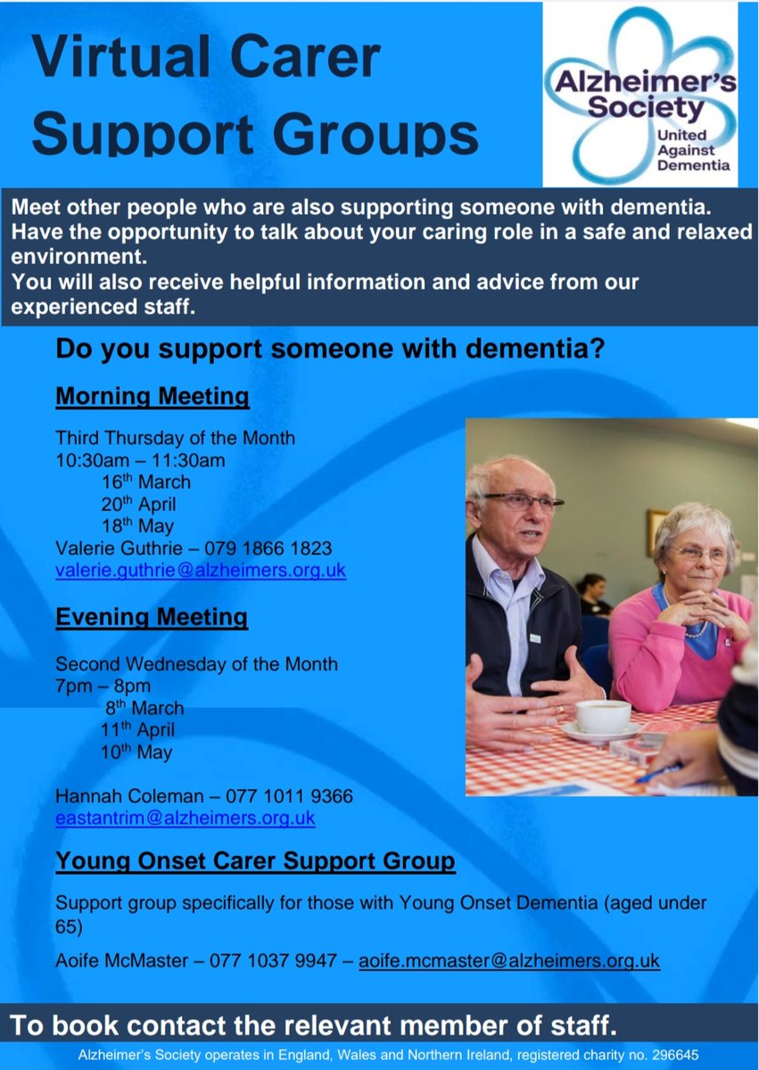 Alzheimer’s Society Northern Ireland tweet media