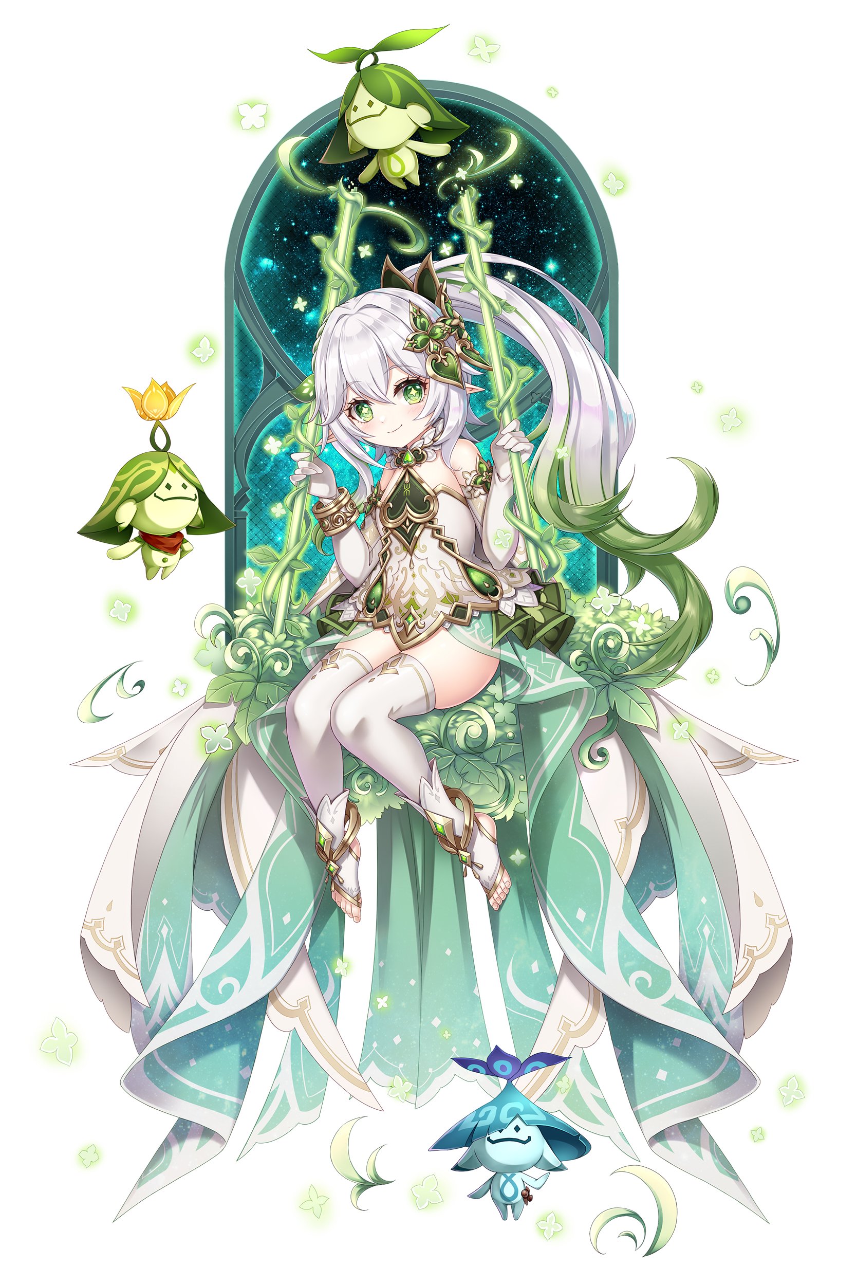 原神 ナヒーダ 手描きイラスト ファンアート 原神 ナヒーダ 手描きイラスト ファンアート - メルカリ