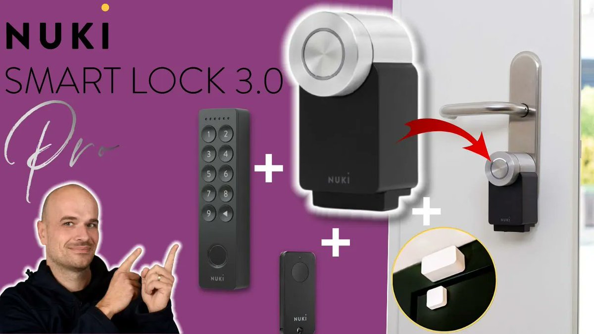 Salut à tous !

Voici la NOUVELLE VIDEO dispo sur la chaine :
SERRURE CONNECTEE @nuki_smartlock   Smart Lock 3.0 Pro , Keypad 2.0 , Fob et Door SENSOR ! la solution idéale !

Pour la voir c'est par ici :
 #serrureconnectee #thesmartlock #smarthome  

youtu.be/J2KQd3MmDrU