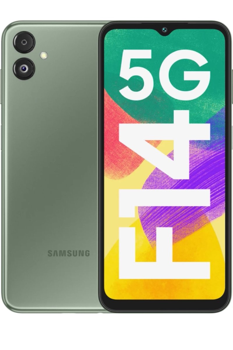 encoword's tweet photo. Samsung Galaxy F14 5G 🇮🇳
Colors: 
B.A.E. Purple
Goat Green
OMG Black
Price:
4+128GB ~ ₹14,490
6+128GB ~ ₹15,990
Specs:
6.6" FHD+ IPS LCD GG5
6000mAh+25 W
Exynos 1330 SoC
50MP+2MP
13MP Front
13 5G Bands
OneUI Core 5.1 (Android 13)
(2+4) Year Update
Side Mounted FPS

 How is it? https://t.co/48sMFTZwKa