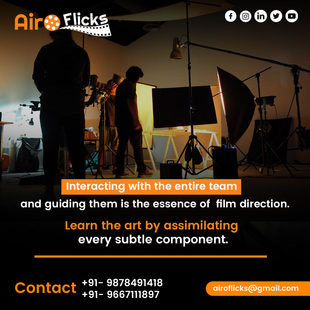 Learn the art of film direction with the experts and implement your knowledge for the best performance. 9878491418 / 9667111897 #airoflicks #experts #teamwork #filmmaking #director #filmphotography #film #ishootfilm #filmcamera #filmmaking #keepfilmalive #filmmaker #direction