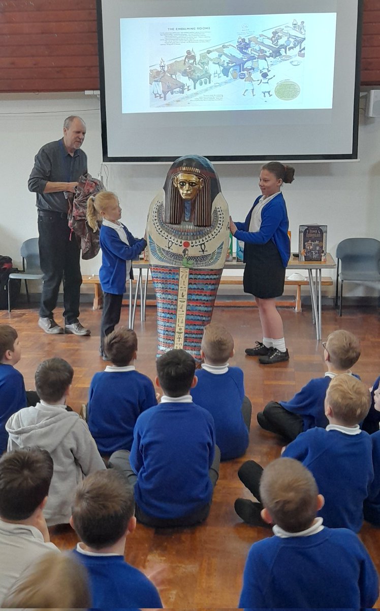We had a wonderful visit from <a href="/andyseedauthor/">Andy Seed</a> this week. Years 1 to 6 enjoyed his assembly and had a great time in his interactive workshops! The message was clear - read, read again and then read some more!