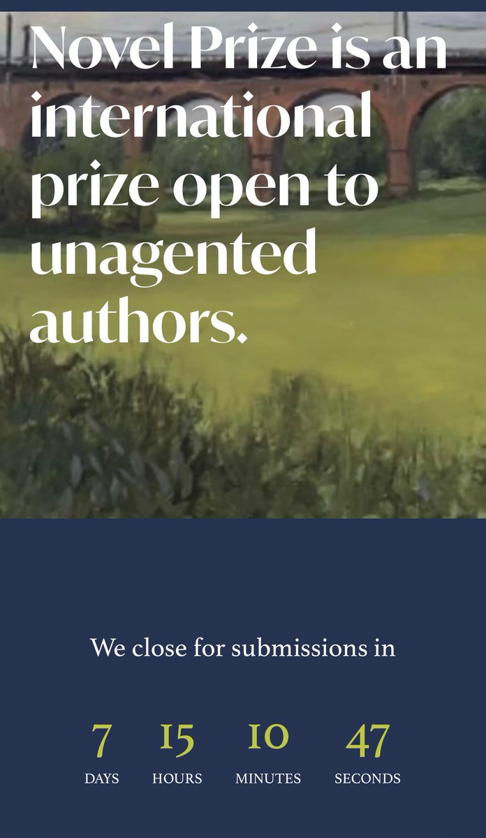 Cheshire Novel Prize tweet media