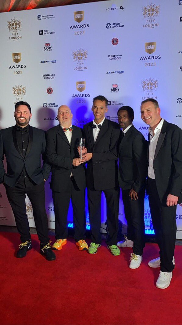 Congratulations to the team <a href="/FHSSchoolSport/">Featherstone SSP</a> ❤️💯 🏆🔥Supporting Young London awards @LondonSport <a href="/Playinnovation/">Play Innovation ™</a>