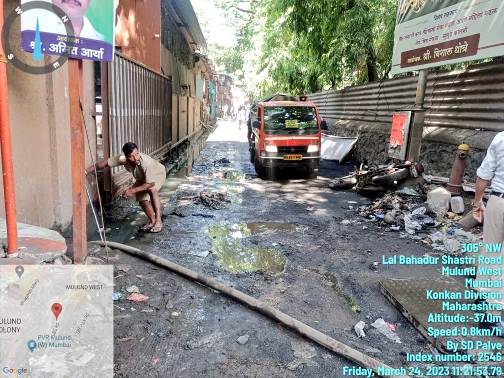 mybmcWardT's tweet photo. @AshitD @mybmc @mybmcSWM @MulundMumbai @mulund_info @mieknathshinde @CMOMaharashtra @mihirkotecha @KiritSomaiya @Medhabjp @Dev_Fadnavis Sir, your complaint has been attended. Please check attached pictures herewith. https://t.co/yyBTfwKENy