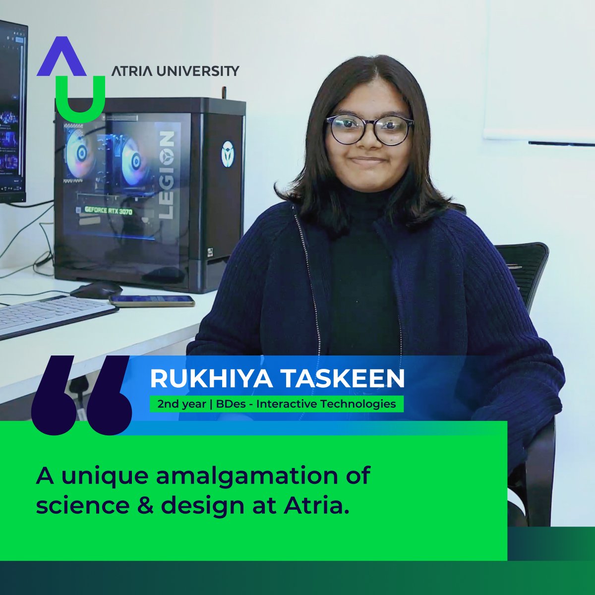 atriauniversity's tweet image. We equip our students with the skill set that suits the ‘next big thing’. Our degree-major pairings offer cross-disciplinary collaboration and enable students to tackle complex issues, push the boundaries of their practice, and build professional networks.
#interactivetechnology