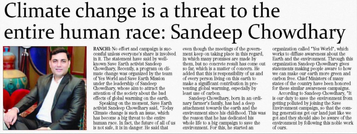 Sandeep4Earth's tweet photo. The mission is getting bigger and wider..
#SaveEarthMission 
#globalwarming #climatechange #climatecrisis #climateaction #ClimateEmergency #savetheplanet #savetheearth #ClimateBrawl #climate #climatestrike #climatechangeisreal #gogreen #noplastic #environment #plasticfree https://t.co/Z8Pccx1DZ8