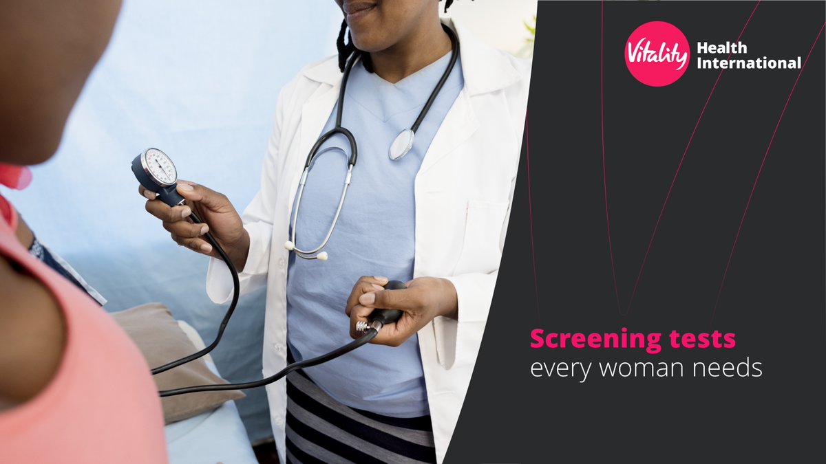 You can't always judge how healthy you are by how you feel. Regular health screenings can help you detect and prevent health issues 🔎

Make the #SmartChoice and learn more about the screening tests every woman needs: discv.co/ScreeningTests. 

#VitalityHealthInternational