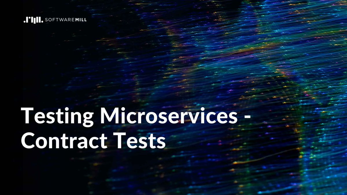 softwaremill's tweet photo. This article started by pointing out the challenges of testing communication in a microservice architecture. Check what happened next 👇
https://t.co/FCw8iZtrSL
#Microservices #java #contracttests https://t.co/TIIs3lFVLR