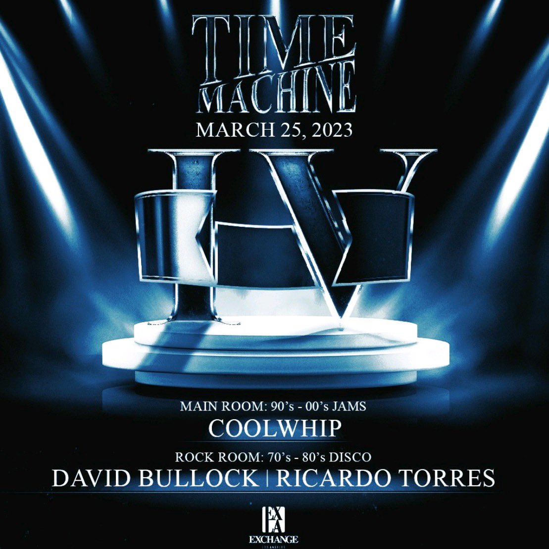 djcoolwhip's tweet photo. Another weekend… another dancefloor :
Fri- @TAOLosAngeles
Saturday- @timemachine_la inside @ExchangeLA
Special 4.5 hr set
@SKAMARTIST
#drdj #nightlife #nightclub #skamlife #90s #2000s #hiphop #pop #house #edm https://t.co/b71082yNQ1