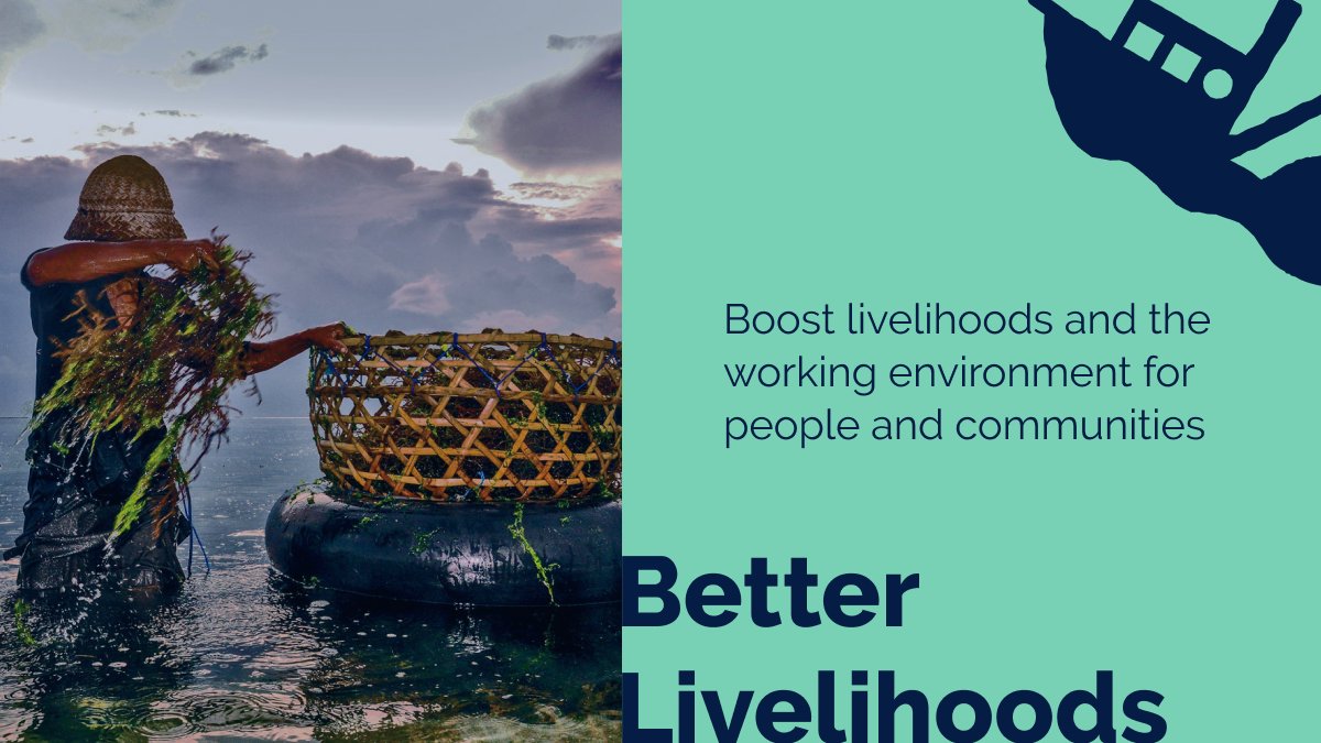 Women are disproportionately represented in informal, low pay &amp; less stable parts of the workforce. 
The #aquaculture sector must promote gender inclusion - for example by creating women’s groups or associations. Explore the #BlueFoodPartnership’s guide aquacultureroadmap.org