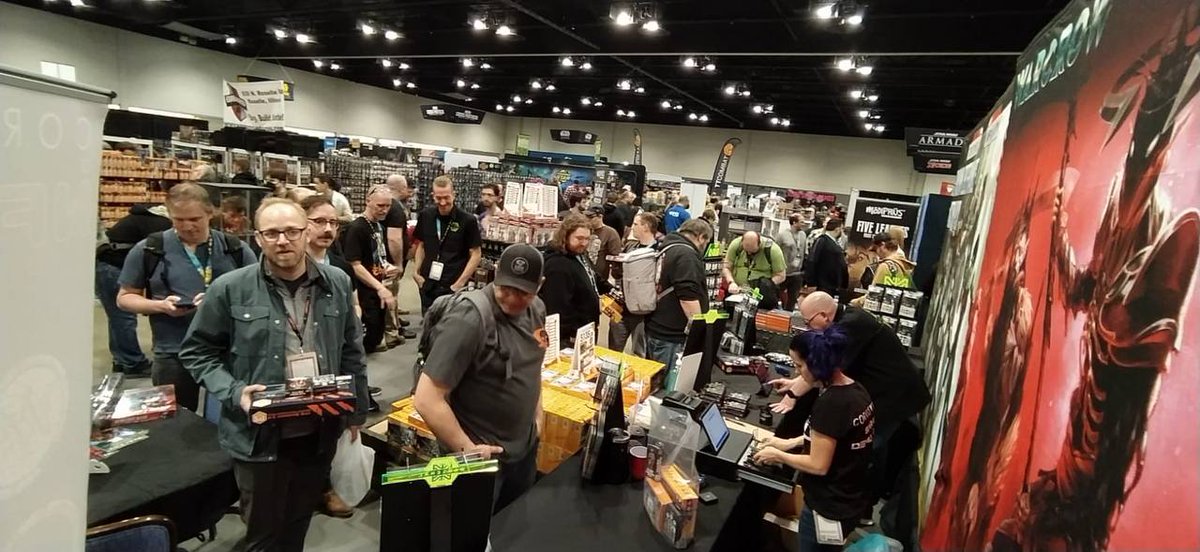 InfinityTheGame's tweet photo. @corvusbelli_ @AdeptiCon If you are at @AdeptiCon don't forget to visit us on the booth 704 where you can get your #InfinityBakunin bundle and the exclusive miniature of Mary problems! https://t.co/FDtyzbjHOs