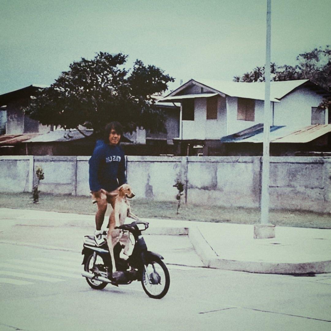 thepaksheikh's tweet photo. ..Ini kawan saya.Nama dia Lawrence.Dia tinggal di Kuching Sarawak.Harini dia berjaya ajar anjing dia bawa https://t.co/lhYwMNYCv8 achivement tok.Senang la kau lepas ni.. https://t.co/PBtkz6nvWA
