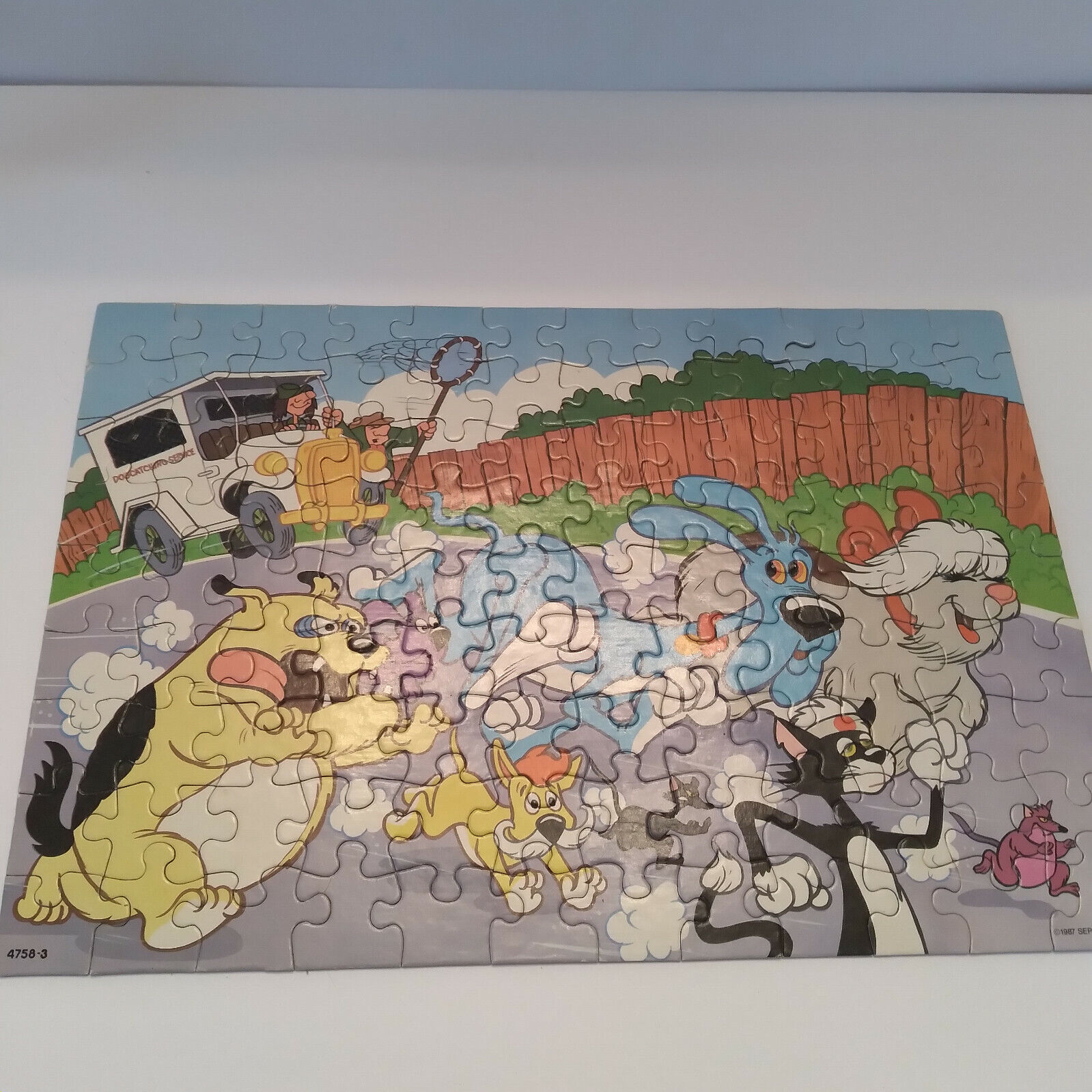 PUZZLE TINTIN RALLYE