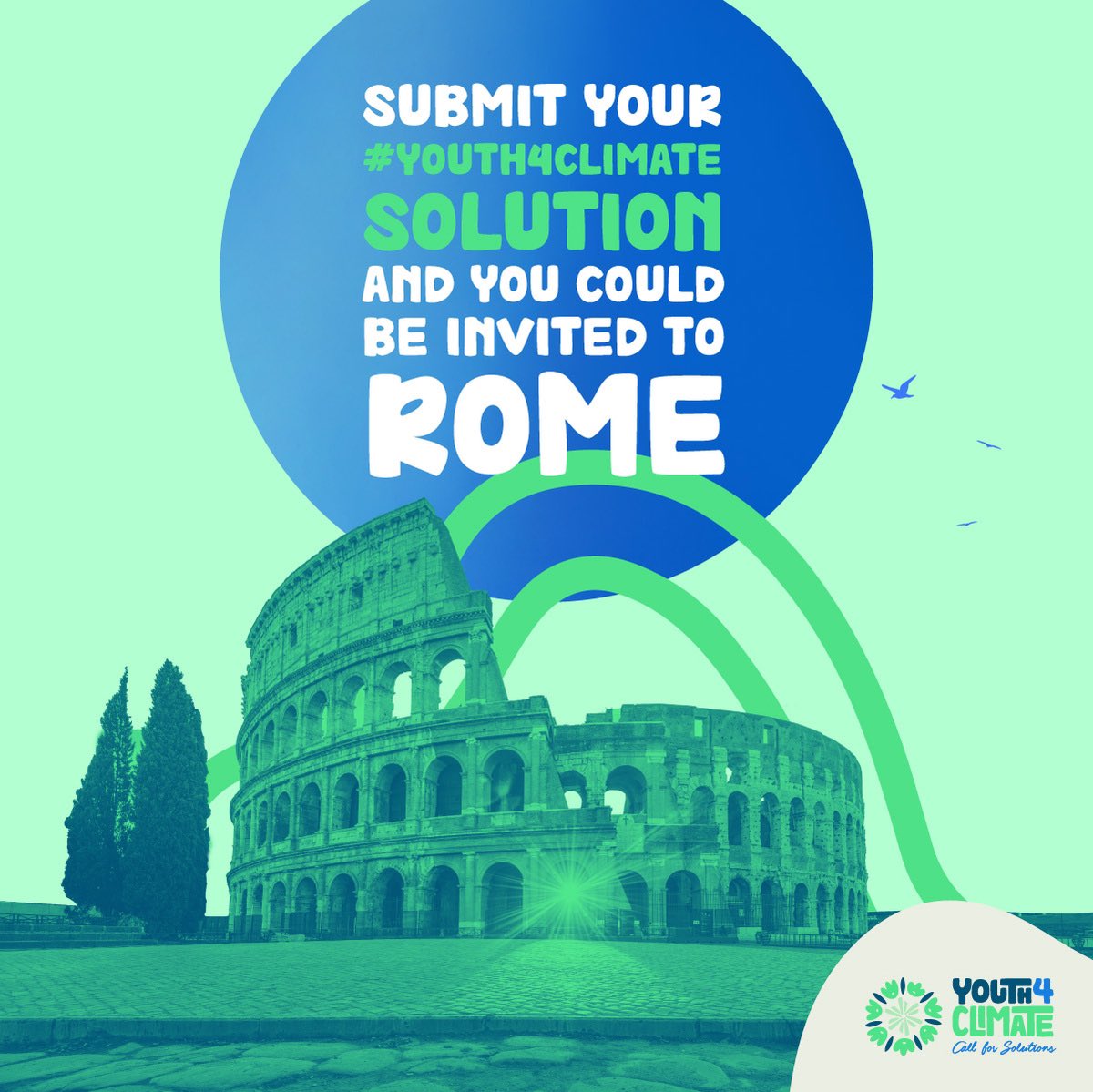 Y4Cofficial's tweet photo. 📣 One week left to submit your proposal for #Youth4Climate solutions! Answer the call and secure your spot for the 2023 event in Rome. Don't miss out on this opportunity to make a difference! 🌍 #ClimateAction #YouthEmpowerment 💪🏿 Check out https://t.co/gYmT5pJ6CY for more info! https://t.co/hslLPpHiTW