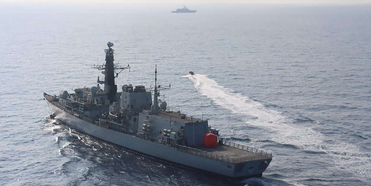 .@HMSLANCASTER arrived in 🇮🇳Kochi yesterday for crew rotation following a 3 days operating with INS Trishul as part of #Konkan2023 exercise series. timesofindia.indiatimes.com/articleshow/98…