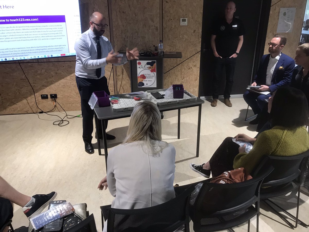 What a fantastic day of learning and networking today. Exciting to hear how teachers are handling and embracing #chatgpt inspiring to see the passion from #STEM teachers in SA. Awesome effort from  <a href="/ezankov/">Emil Zankov</a> and the team at Pedare.I was honored to attend an represent <a href="/VEXRobotics/">VEX Robotics</a>