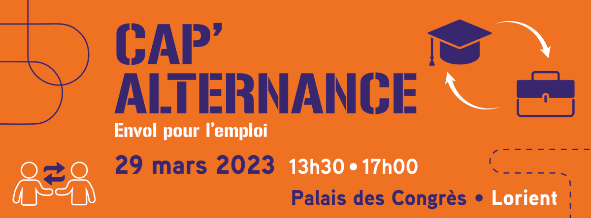 Retrouvez-nous le 29 mars à #Lorient pour le salon CAP' Alternance.

De nombreux postes de niveau Bac à Bac+5 sont à pourvoir au sein de nos entreprises. Prêts à rejoindre la team Barillec Marine ? A vos CV !

#BarillecMarineRecrute #IndustrielsEngages #FrenchFab #FabriqueAvenir