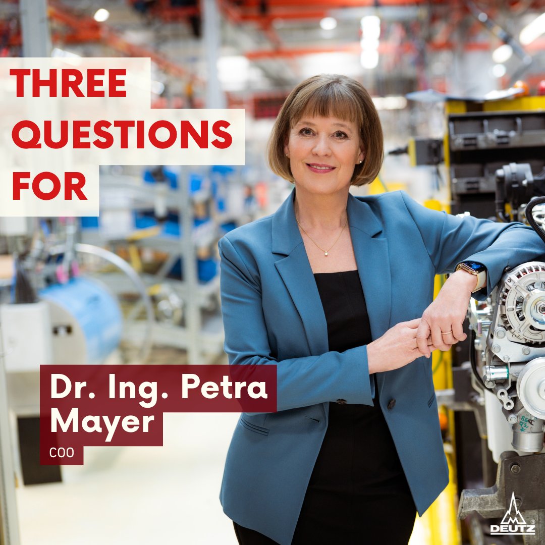 deutz_ag's tweet photo. Higher quality and lower costs: #DEUTZ is striving for tighter integration between its production, logistics, and purchasing departments. Our COO Dr. Petra Mayer explains why. Find her answers below. 👇 More: https://t.co/8Ee7c6oqFa
#performance #powerinprogress https://t.co/rJUf2xbmjU