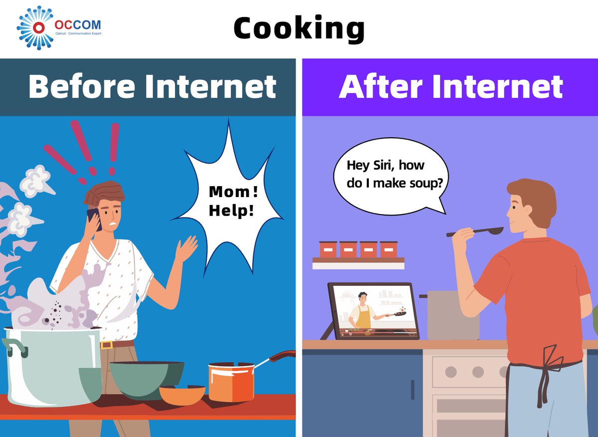 Occomaus's tweet photo. Ringing your 'Mom' while #cooking never goes out of style. But, 'Siri' and 'Alexa' also come in handy when your Mom is not around.
Do you know what keeps them pumping? A 24/7 #internet connection!
So the next time you cook, empower #Siri with #Occom's Wifi and surprise your #Mom https://t.co/7sDaF6vXgz