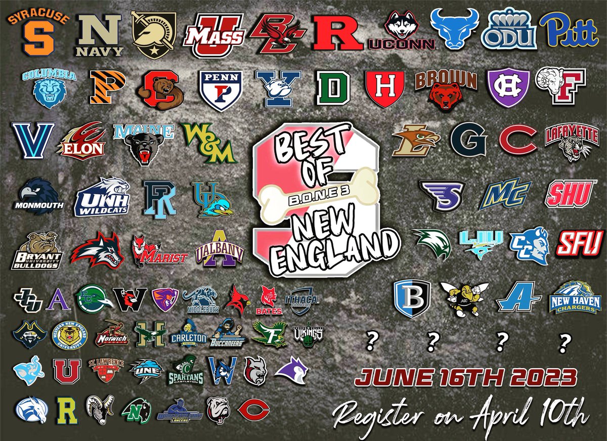 2026BONECAMP's tweet photo. 🚨 Updated College List 🚨

We are less than 1️⃣ month away from Registration @_SCFootball ! Link goes LIVE April 10th.

#education #engagement #exposure 

B.O.N.E. 🦴 https://t.co/PeghjewCNY