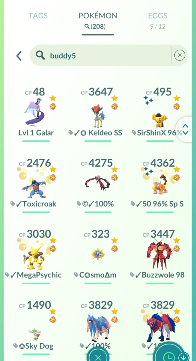 Bruxa0909's tweet photo. Best buddy this beast
Wish i had more shadows like him
#buddy5 #bestbuddy #pokemongo #niantic #pogo https://t.co/MTyFWJcnVG