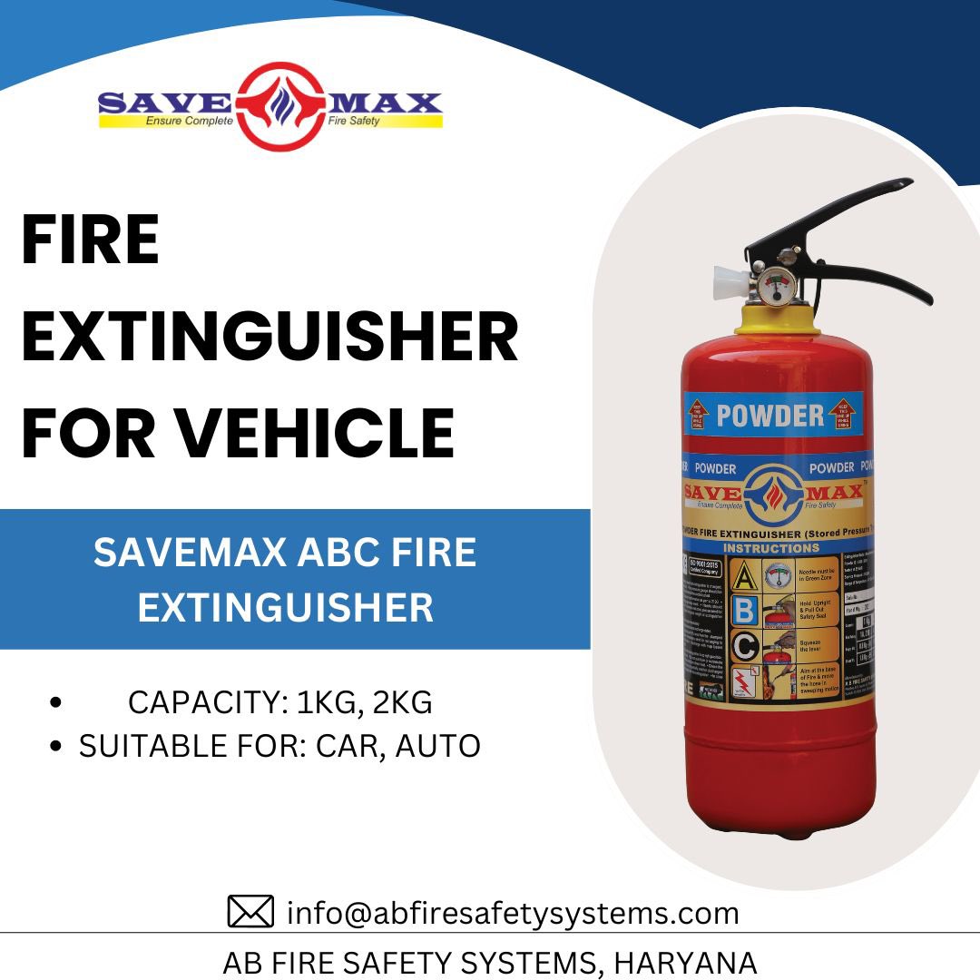 abfsssavemax's tweet image. Savemax abc fire extinguisher for Vehicles!

#savemax #abfiresafetysystems #savemaxfireextinguishers