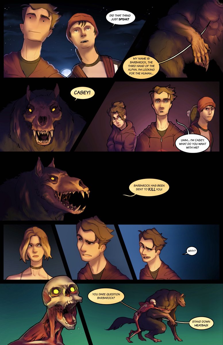 CaseyQuite's tweet photo. Reign of the Monster Apocalypse
    Chapter 1: The Beginning of the End

Pages 15, 16, 17 &amp; 18

(2021)

https://t.co/bpUqD49dNo

https://t.co/dJfIDbOuAC… https://t.co/kSM723r8jR