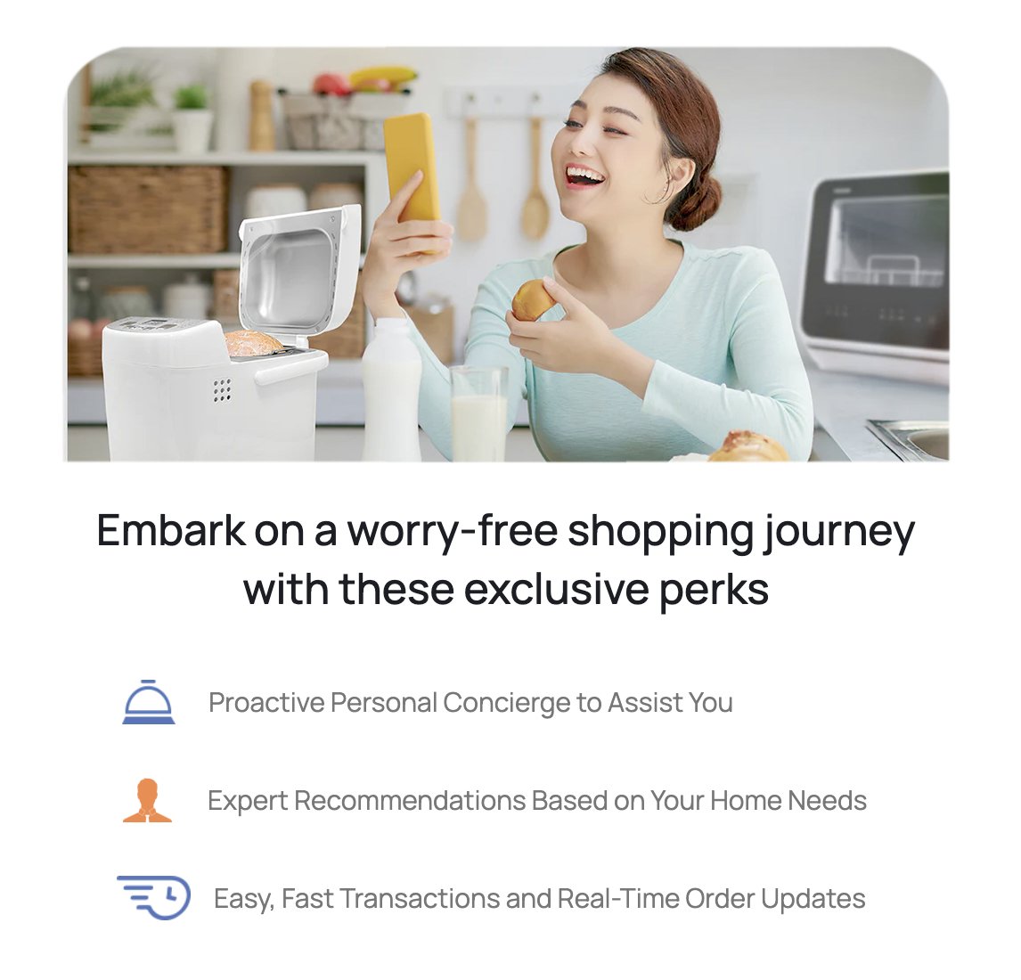 Concepstore's tweet photo. Sign up for a Personal Shopper on https://t.co/VXHRmSsNVp.  Easy, worry-free shopping for your home. #HomeShopping #Appliances https://t.co/nbBummZvbi