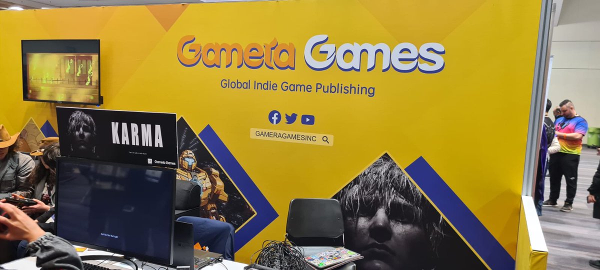 Agradecemos por todo el apoyo a nuestros amigos de @GameraGamesInc, los invitamos a seguirlos y conocer su interesante listado de videojuegos