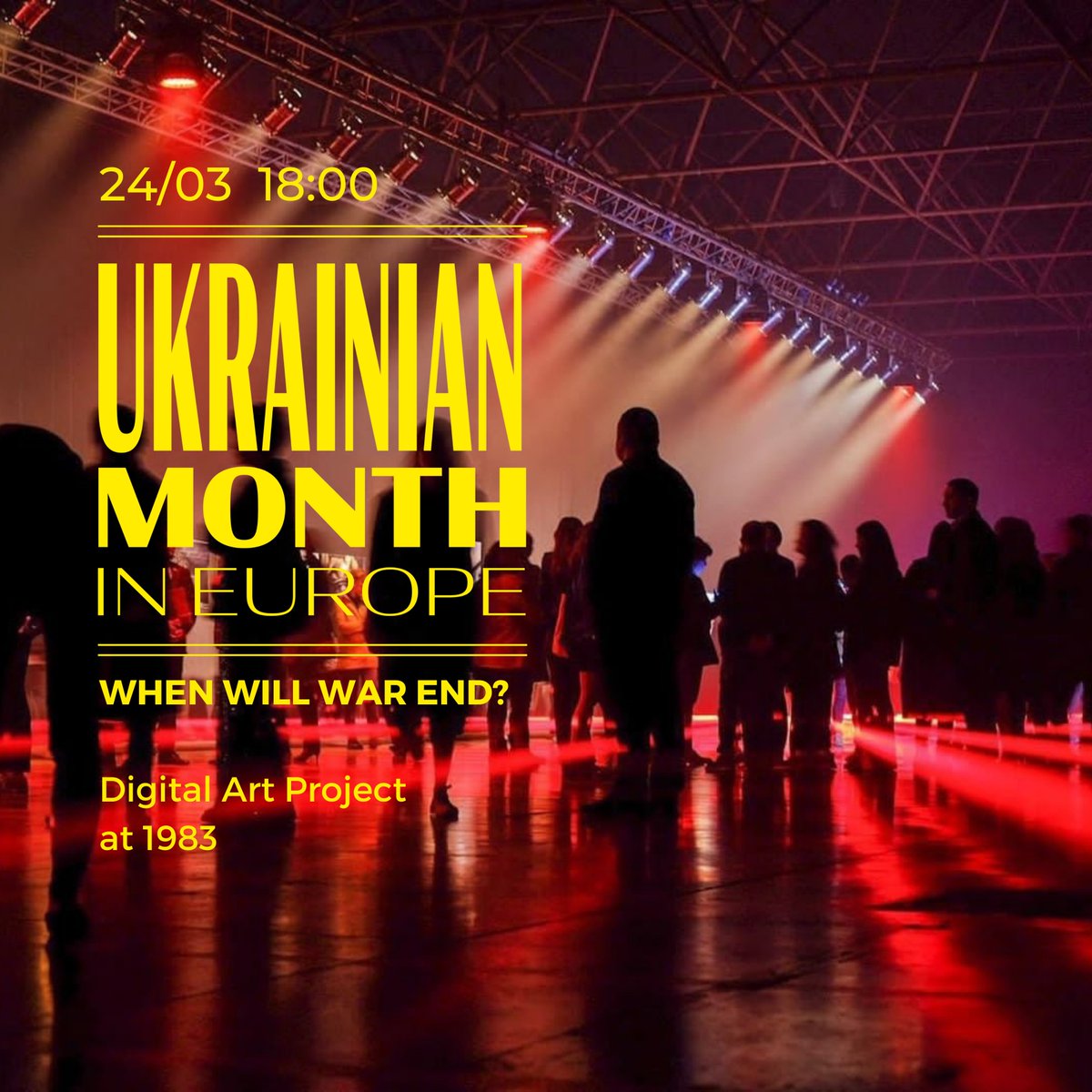 KanepesKC's tweet photo. Šodien Rīgā iebrauc mākslinieki no Carbon Art Residency – organizācijas, kas jau vairākus gadus attīsta jauno mediju mākslu Ukrainā. No 18:00 viņus varēs sastapt "1983", kur pasākuma "When will war end?" programmā būs video izlases, AV performances, sarunas, u.c. Gaidām ciemos👇 https://t.co/YYUferZzZ2