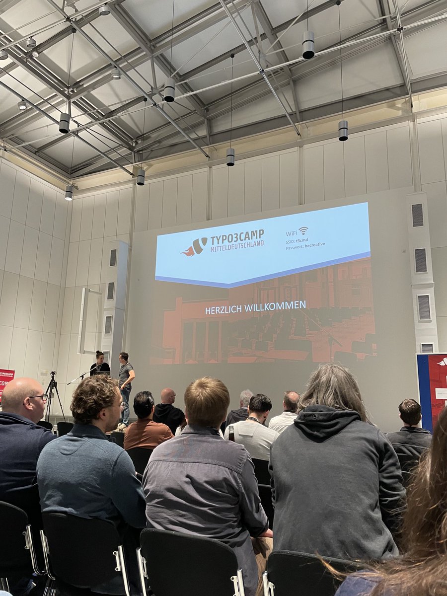 Wir sind nun auch mittendrin 😎 #t3cmd