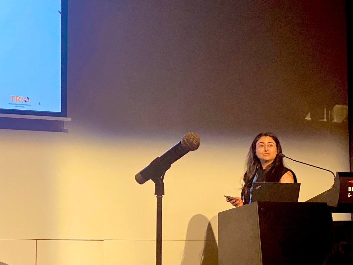 Great talk by <a href="/GhazHashemi/">Ghazaleh Hashemi</a> on cancer vascularisation and vessel normalisation to reduce metastases <a href="/UQDRC/">UQ Dermatology Research Centre</a> <a href="/AusSSC/">ASSC</a> #amc2023