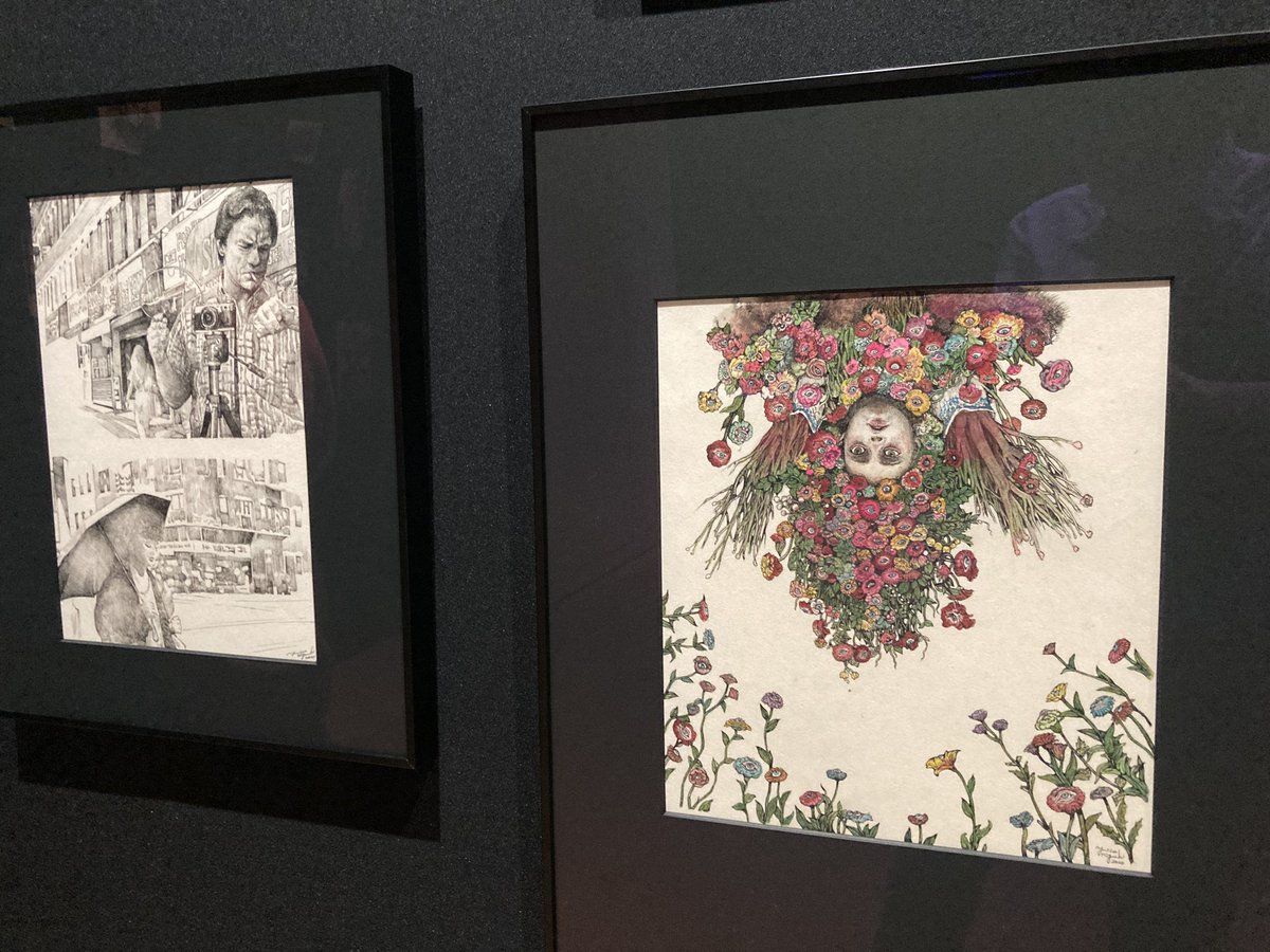 ヒグチユウコ展すっごくよかったー!!ミッドサマーのポスター原画が見られるとは…!!
ヒエロニムスボスやブリューゲル、ヘンリーダーガー、ヴォイニッチ手稿など好きな人にはオススメ!! 