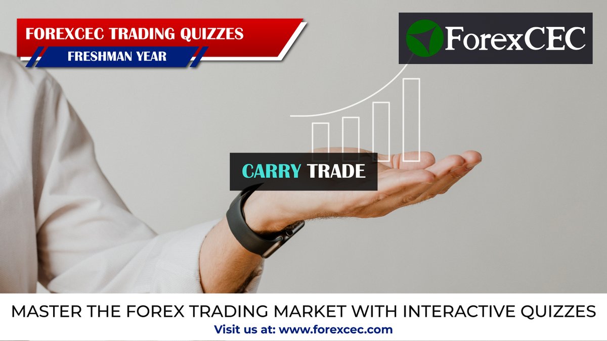 ForexCEC's tweet photo. Carry Trade involves borrowing money in a low-interest-rate currency and investing in a high-interest-rate currency in order to profit from the interest rate differential. 

✎ Find out more here
https://t.co/50OSt9NGcK 

➡️Register here with us
 https://t.co/7PIXUdVTKj

#quizzes https://t.co/pHxZhXWvQV