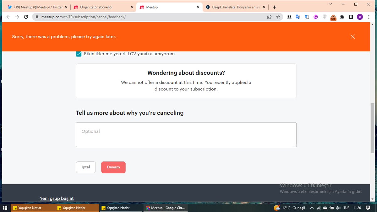 ceylanhatipoglu's tweet photo. @Meetup My Organizer subscription https://t.co/x0deKVICWu