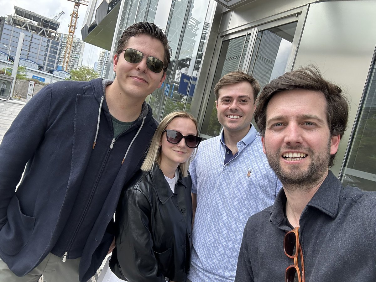 Was great meeting Snowbull Capital @snowbullcapital in Shenzhen.

The team of @TaylorOgan @RealJackShea and @bridgemccarthy_ recently had the balls to migrate from 🇺🇸 Boston to 🇨🇳 Shenzhen.

We’ve talked BYD, autonomous ride hailing, Tesla, China EV Market competitiveness etc.!