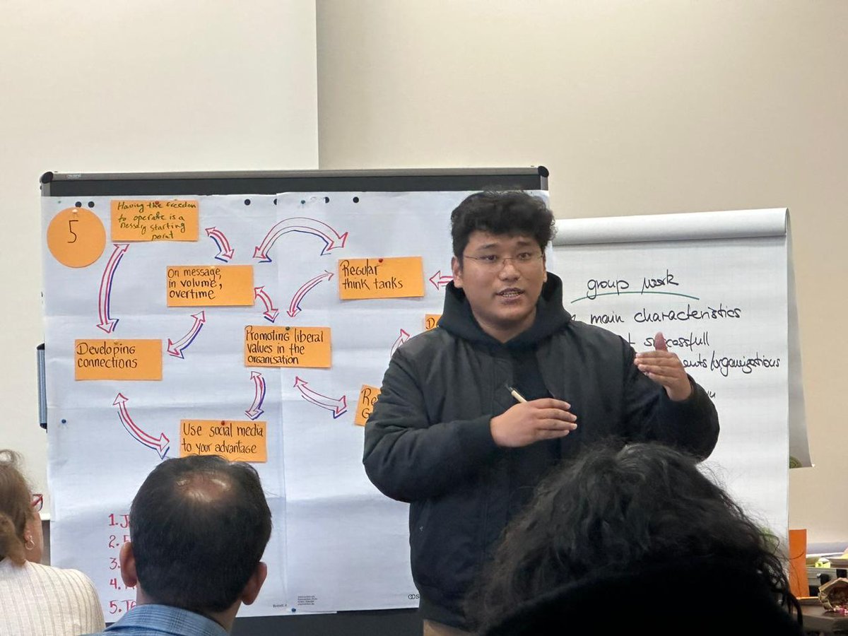 TenzinPaljorFNF's tweet photo. Thank you @FNFSouthAsia and @IAF_Gummersbach for accepting me for the training on Moderation. It was such an overwhelming experience and great learning. https://t.co/NdBb1wY8Q9