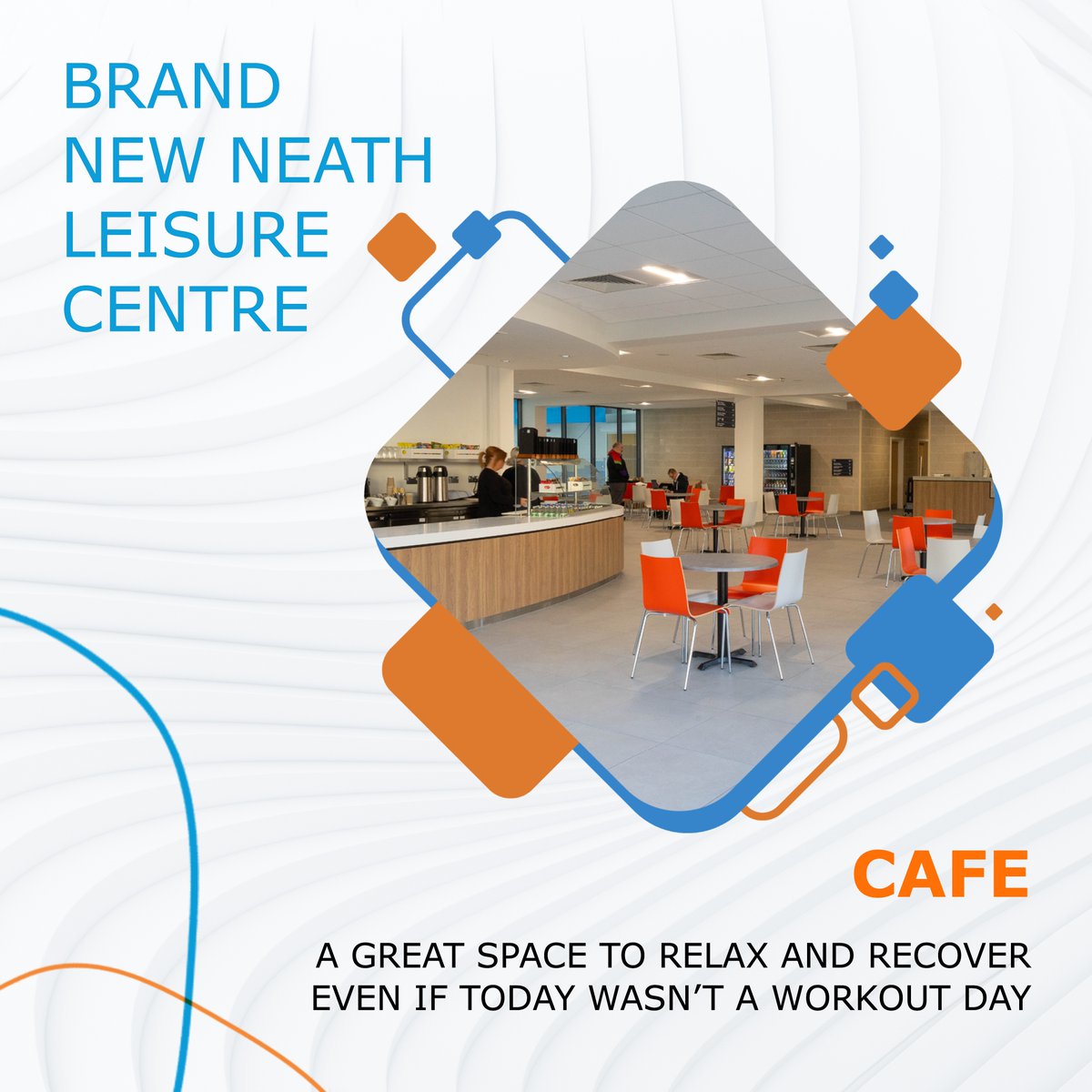 Relax and recover after a tough training session at our BRAND NEW cafe!

Sign up today and gain access to a wide range of facilities here at Neath Leisure Centre 👇

newneathleisure.co.uk