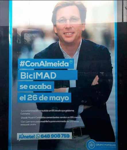 Nuevo biciMAD. Parte de guerra día 15.
El servicio se hunde.
No nos gustaría que este cartel acabara por cumplirse, pero o el ayuntamiento cambia el rumbo o nos quedamos sin bicis de aquí a las elecciones de Mayo.
Atención al hilo->