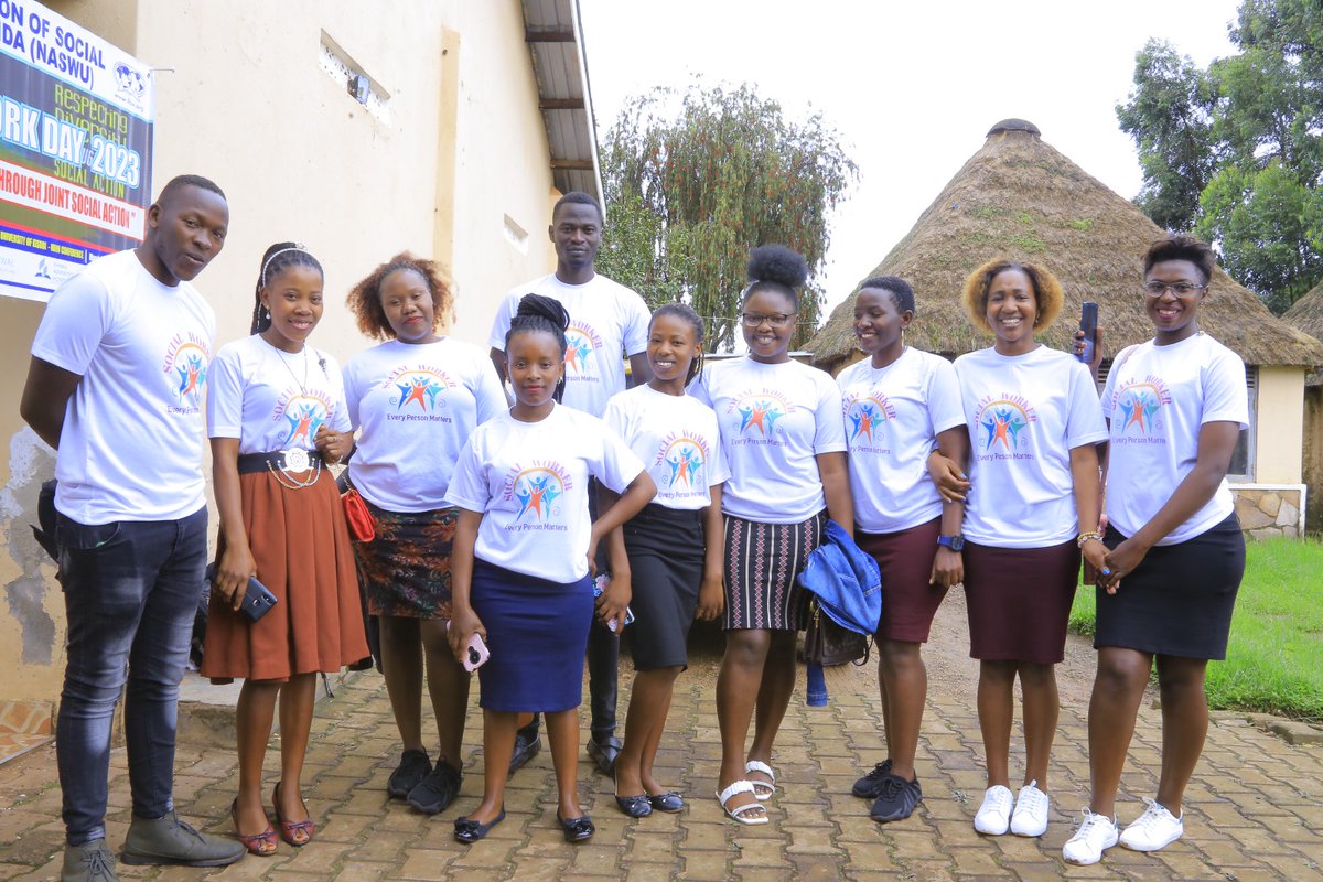 naswu_'s tweet photo. Students from @UCUBishopBarham have arrived adorned in T-shirts sending out a message of "everyone matters" which feeds into the day's theme respecting Diversity through joint social action. All updates will be broadcasted here➡️#WSWDUg23  #WSWD23  #WSWD2023 https://t.co/0eT2DGiWpq