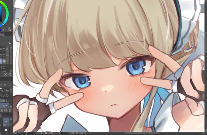 今日の夜FANBOXにあげたいトキちゃんチラ見せwip!!!! 