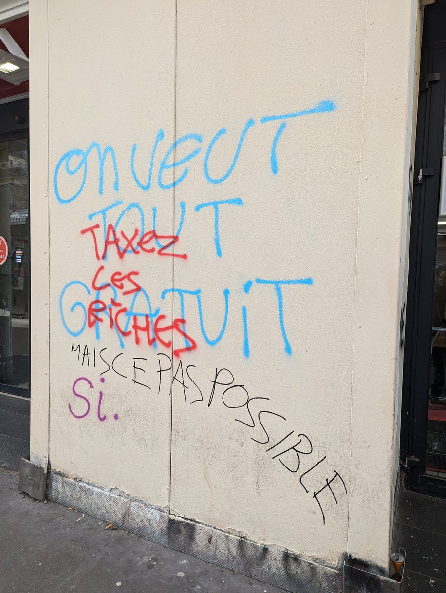 BordaAudrey's tweet photo. Le jour d'après... #grandsboulevards #manif23mars https://t.co/Ct2emkbTAC