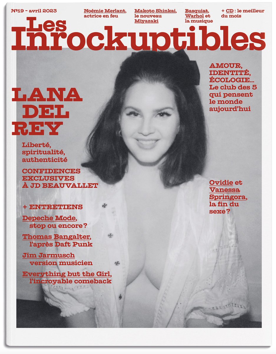 En kiosques mercredi prochain : les confidences de Lana Del Rey à @JDBeauvallet pour @lesinrocks 💕elle est de retour avec un grand album 💕