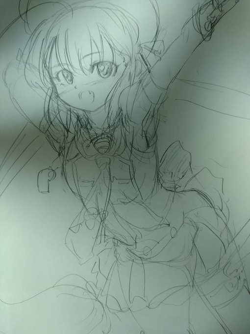 こっちのがらしいといえばらしいが、顔が『作ってる』感のある固さだ。

こうみるとやはり、
この数年で地味に確実に、しかし目に見える形で向上してはいたな。 