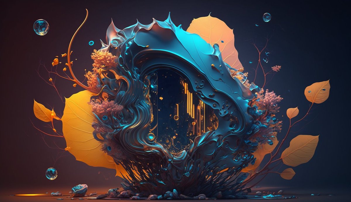 0xchinmayjoshi's tweet photo. Breathtaking abstract artworks inspired by the world around us! Capture the essence of our planet in a whole new way. #AIart #digitalart #abstractart #worldinspired #ChatGPT #Midjourney #creativeAI https://t.co/cMxY9cRICd